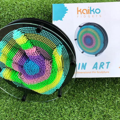 Kaiko Fidgets - Large Rainbow Pin Art